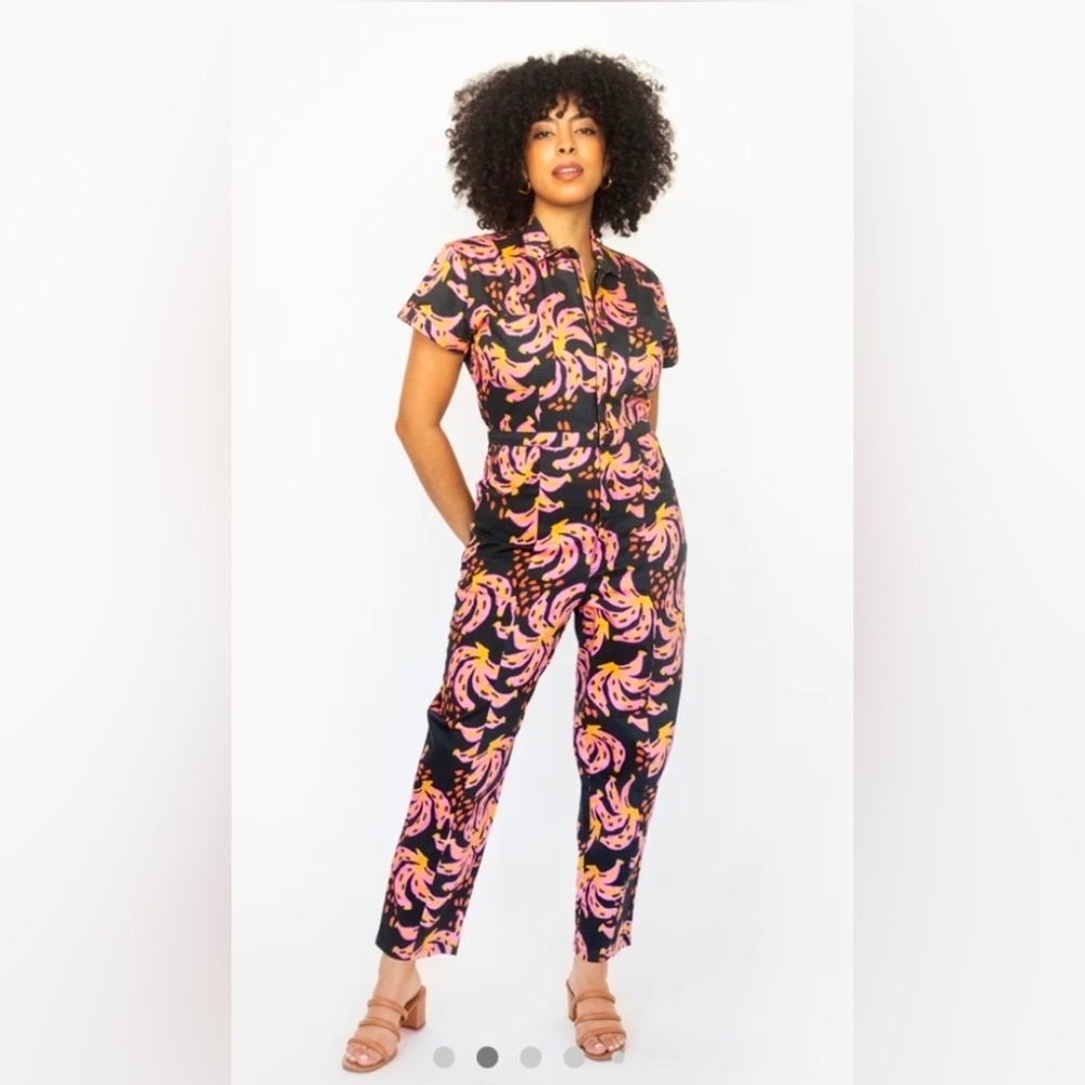 Brand new** “Pink ‘Nana Jumpsuit” by Mixed by Nasrin.
